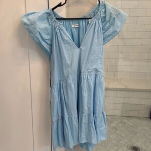 Super cute light blue baby doll dress!